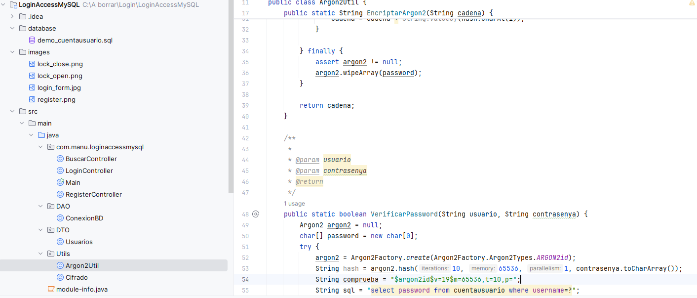 LoginAccessMySQL